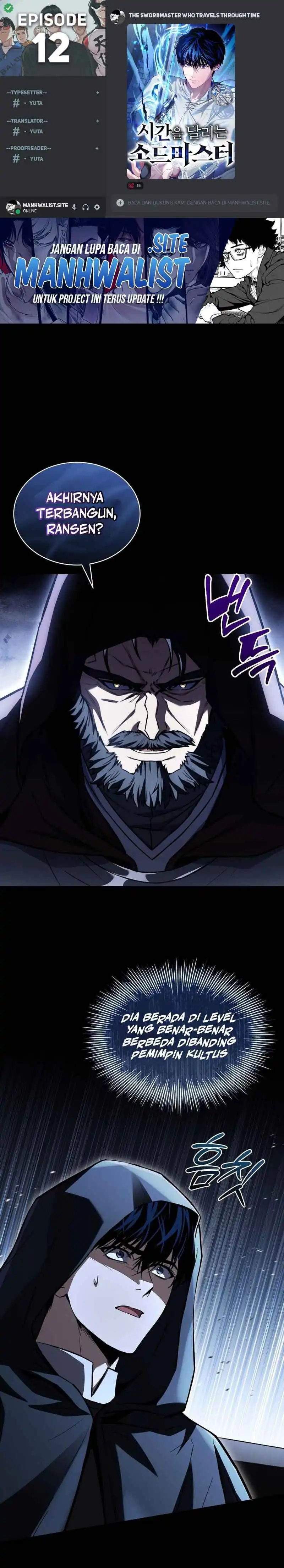 Halaman 1 dari The Swordmaster Who Travels Through Time Chapter 12