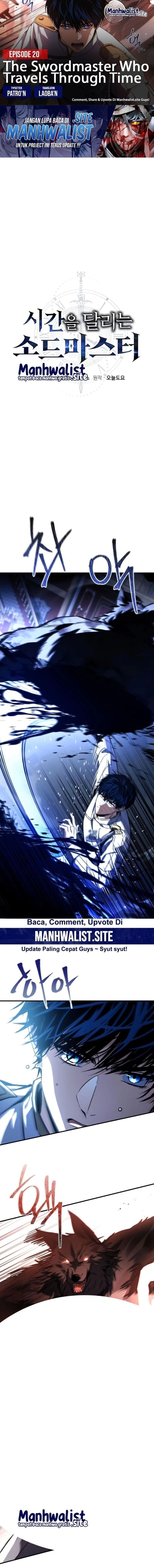 Halaman 1 dari The Swordmaster Who Travels Through Time Chapter 20