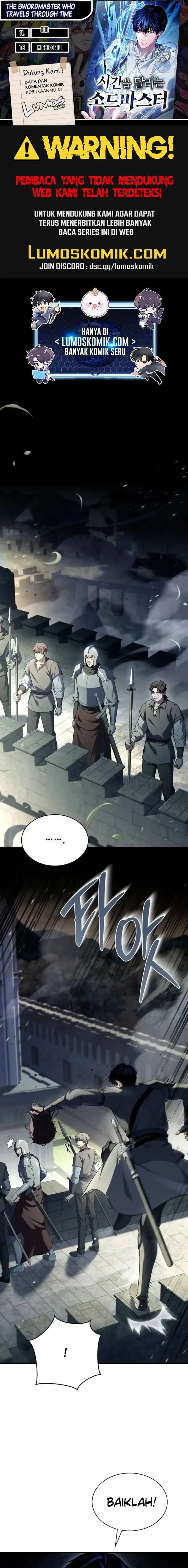 Halaman 1 dari The Swordmaster Who Travels Through Time Chapter 30