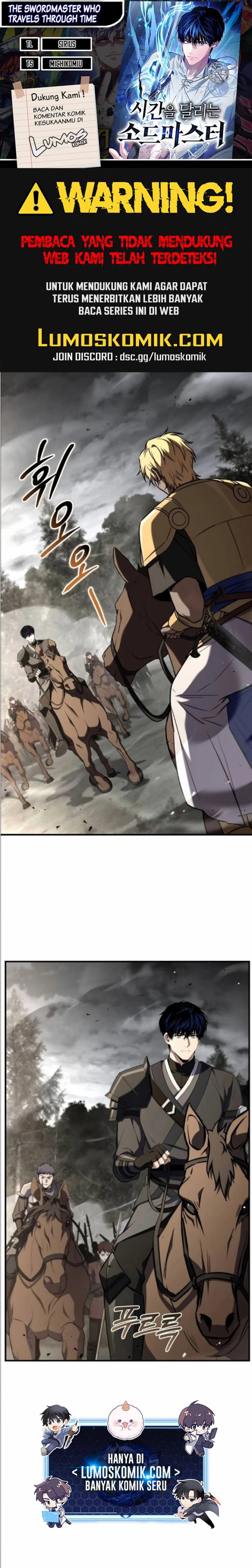 Halaman 1 dari The Swordmaster Who Travels Through Time Chapter 31