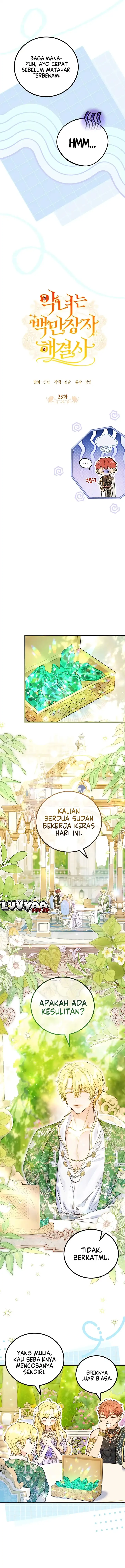 Halaman 9 dari The Villainess is a Millionaire Solver Chapter 25