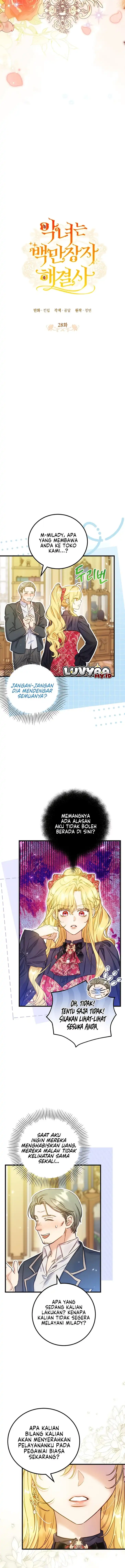 Halaman 2 dari The Villainess is a Millionaire Solver Chapter 28
