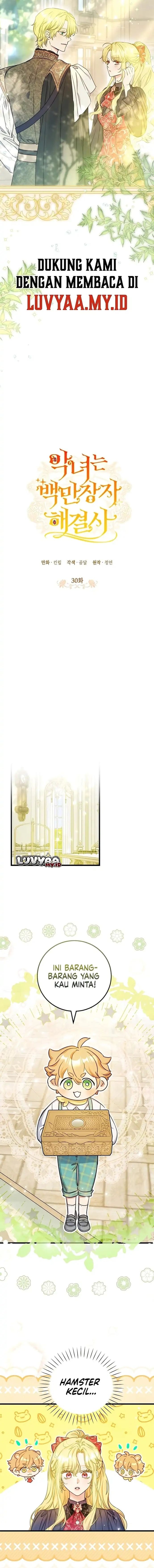 Halaman 2 dari The Villainess is a Millionaire Solver Chapter 30