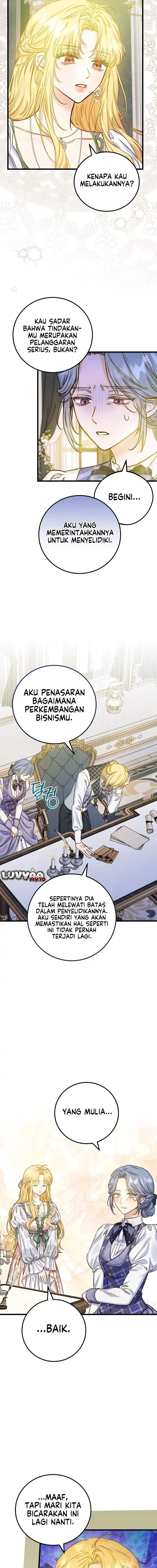 Halaman 14 dari The Villainess is a Millionaire Solver Chapter 35