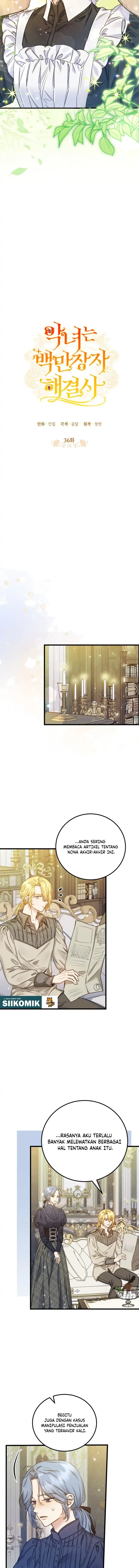 Halaman 6 dari The Villainess is a Millionaire Solver Chapter 36