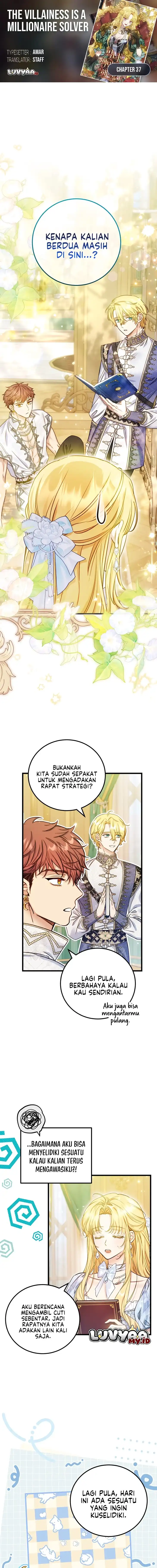 Halaman 1 dari The Villainess is a Millionaire Solver Chapter 37