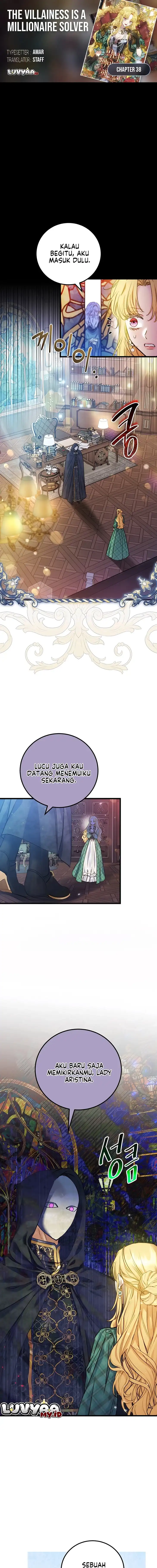 Halaman 1 dari The Villainess is a Millionaire Solver Chapter 38
