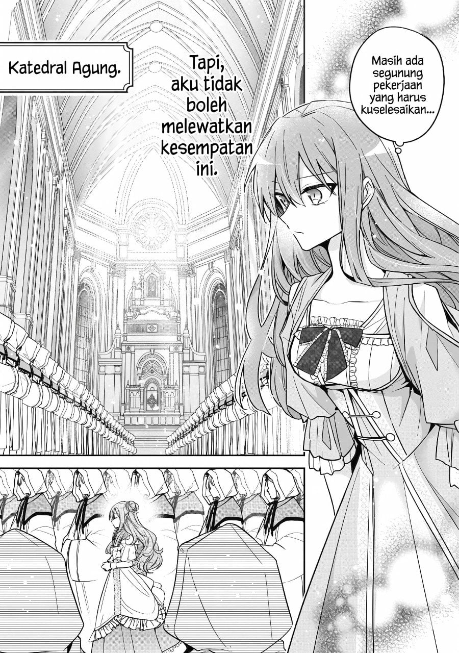 Halaman 15 dari Loop 7-kaime no Akuyaku Reijou wa, Moto Tekikoku de Jiyuu Kimama na Hanayome Seikatsu o Mankitsu Suru Chapter 37