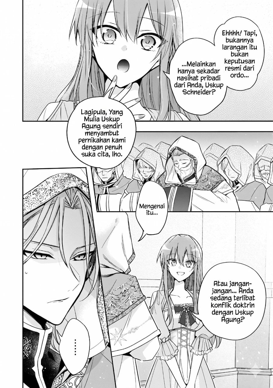 Halaman 23 dari Loop 7-kaime no Akuyaku Reijou wa, Moto Tekikoku de Jiyuu Kimama na Hanayome Seikatsu o Mankitsu Suru Chapter 37
