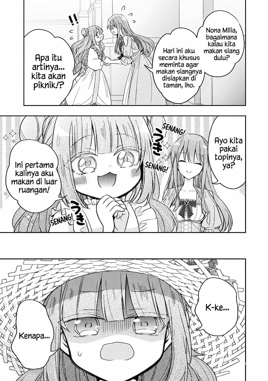 Halaman 26 dari Loop 7-kaime no Akuyaku Reijou wa, Moto Tekikoku de Jiyuu Kimama na Hanayome Seikatsu o Mankitsu Suru Chapter 37