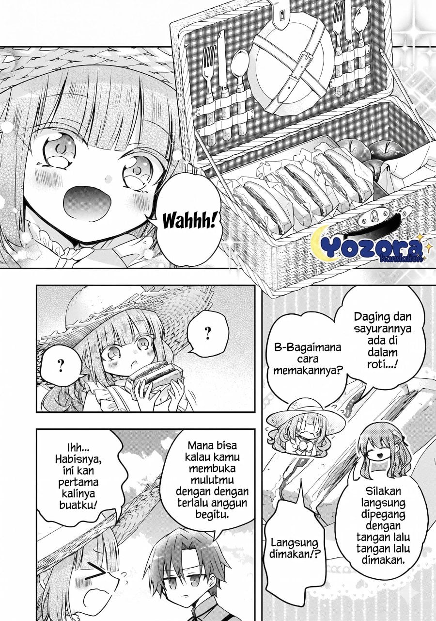 Halaman 29 dari Loop 7-kaime no Akuyaku Reijou wa, Moto Tekikoku de Jiyuu Kimama na Hanayome Seikatsu o Mankitsu Suru Chapter 37