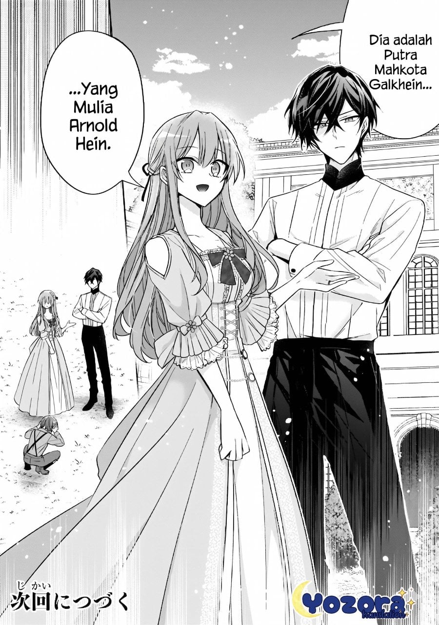Halaman 37 dari Loop 7-kaime no Akuyaku Reijou wa, Moto Tekikoku de Jiyuu Kimama na Hanayome Seikatsu o Mankitsu Suru Chapter 37