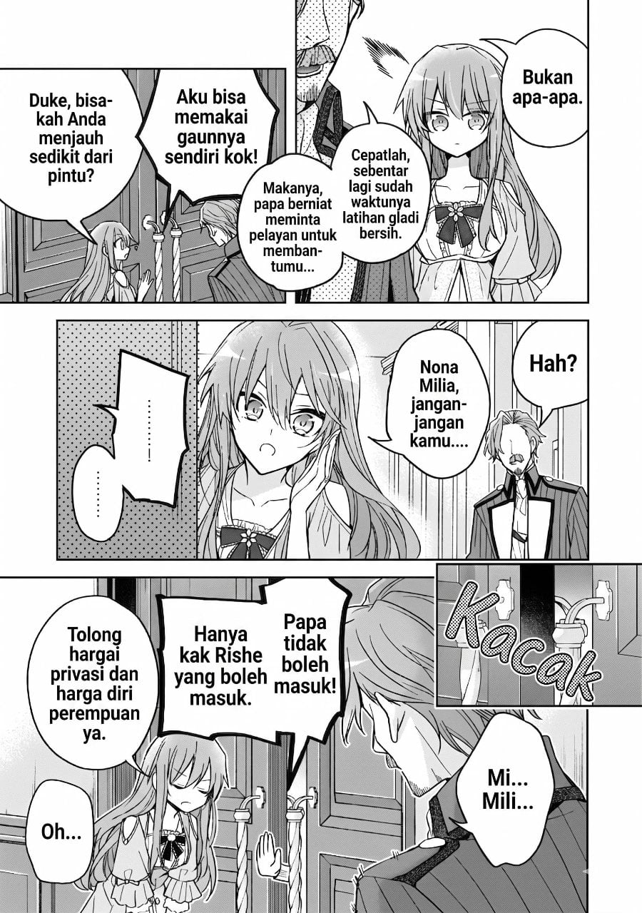 Halaman 4 dari Loop 7-kaime no Akuyaku Reijou wa, Moto Tekikoku de Jiyuu Kimama na Hanayome Seikatsu o Mankitsu Suru Chapter 37