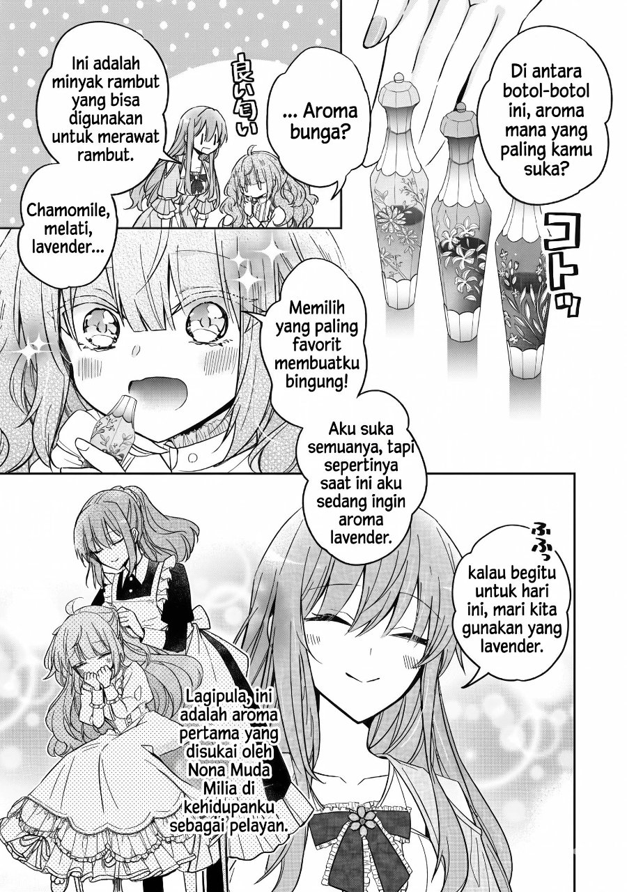Halaman 6 dari Loop 7-kaime no Akuyaku Reijou wa, Moto Tekikoku de Jiyuu Kimama na Hanayome Seikatsu o Mankitsu Suru Chapter 37