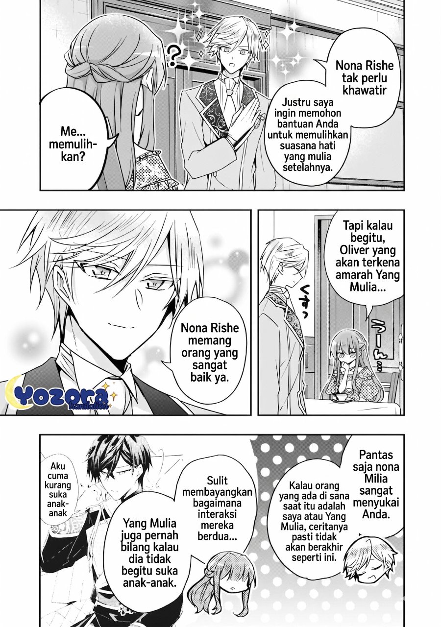 Halaman 14 dari Loop 7-kaime no Akuyaku Reijou wa, Moto Tekikoku de Jiyuu Kimama na Hanayome Seikatsu o Mankitsu Suru Chapter 36