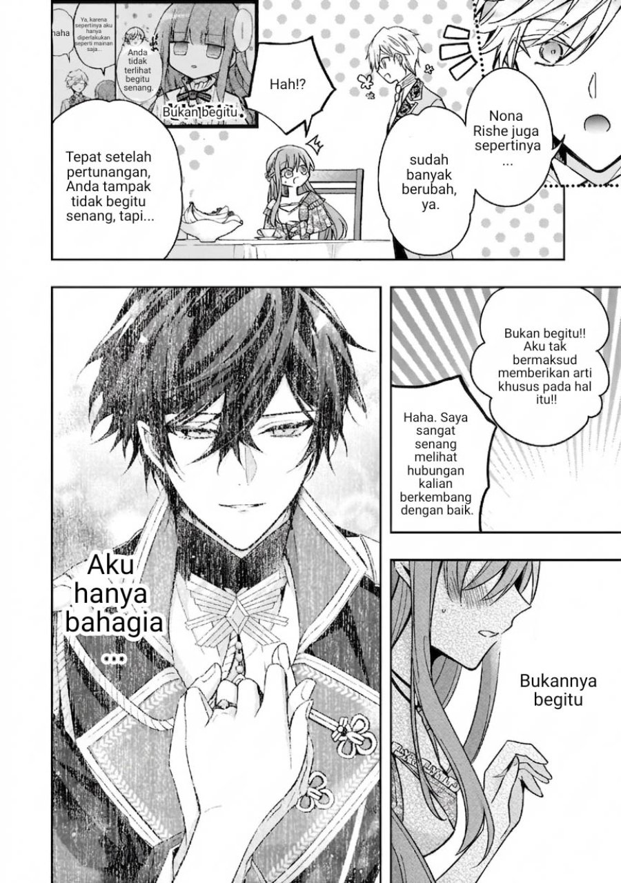 Halaman 23 dari Loop 7-kaime no Akuyaku Reijou wa, Moto Tekikoku de Jiyuu Kimama na Hanayome Seikatsu o Mankitsu Suru Chapter 36
