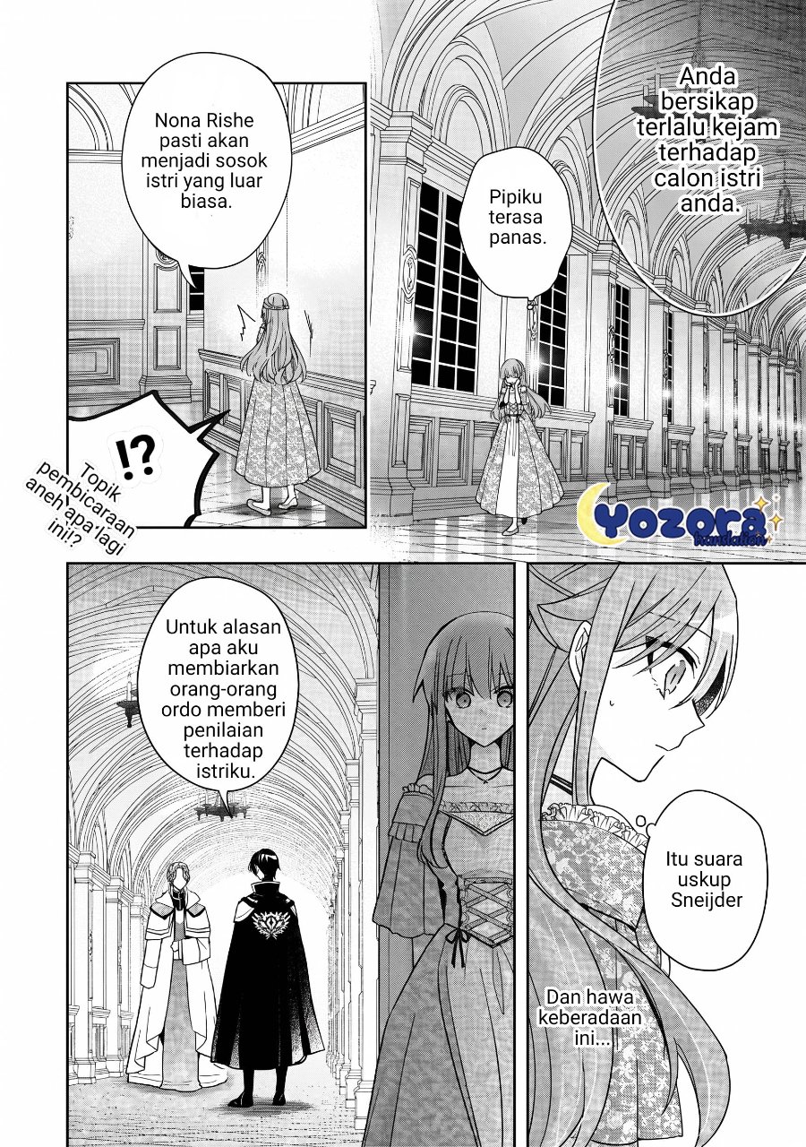 Halaman 25 dari Loop 7-kaime no Akuyaku Reijou wa, Moto Tekikoku de Jiyuu Kimama na Hanayome Seikatsu o Mankitsu Suru Chapter 36