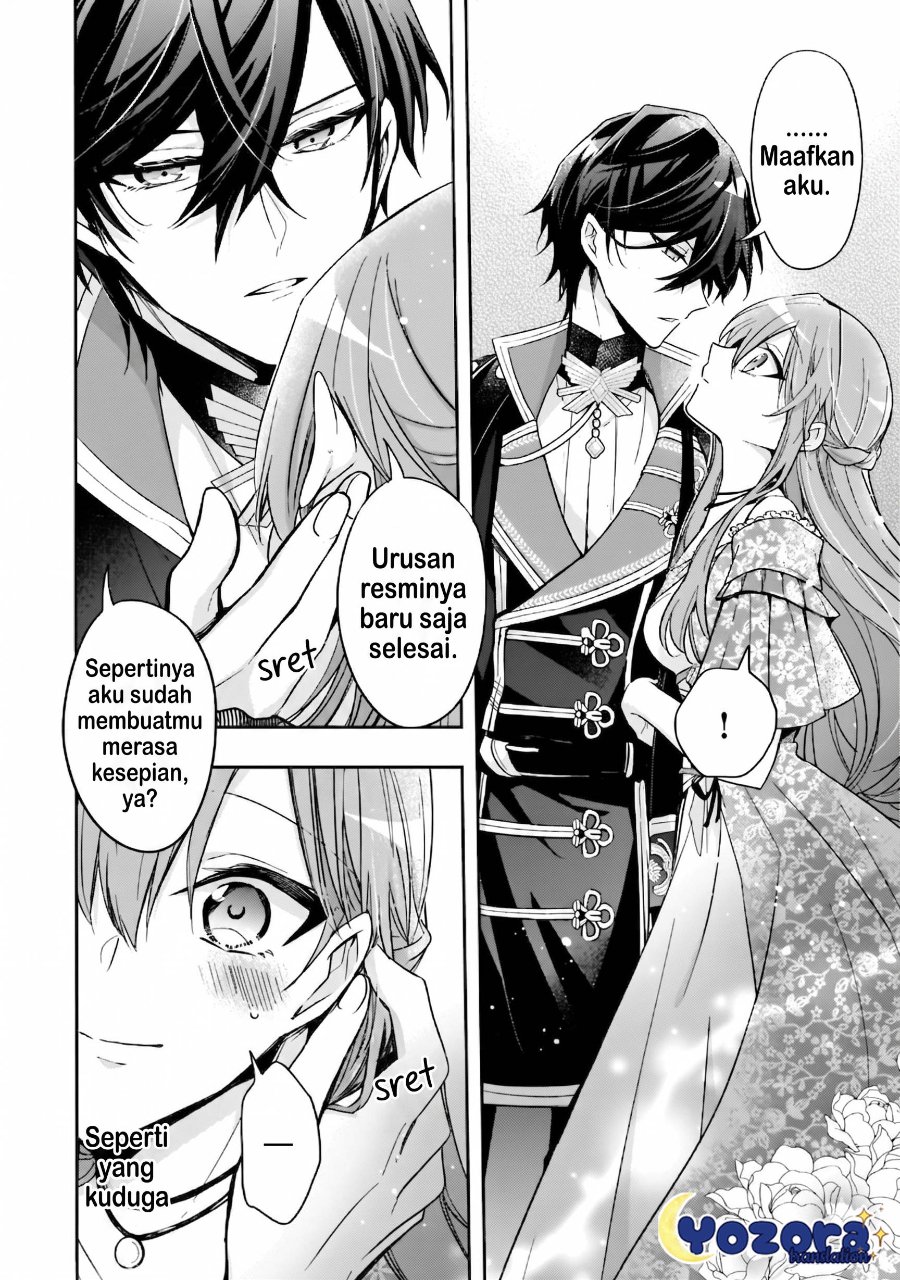 Halaman 31 dari Loop 7-kaime no Akuyaku Reijou wa, Moto Tekikoku de Jiyuu Kimama na Hanayome Seikatsu o Mankitsu Suru Chapter 36
