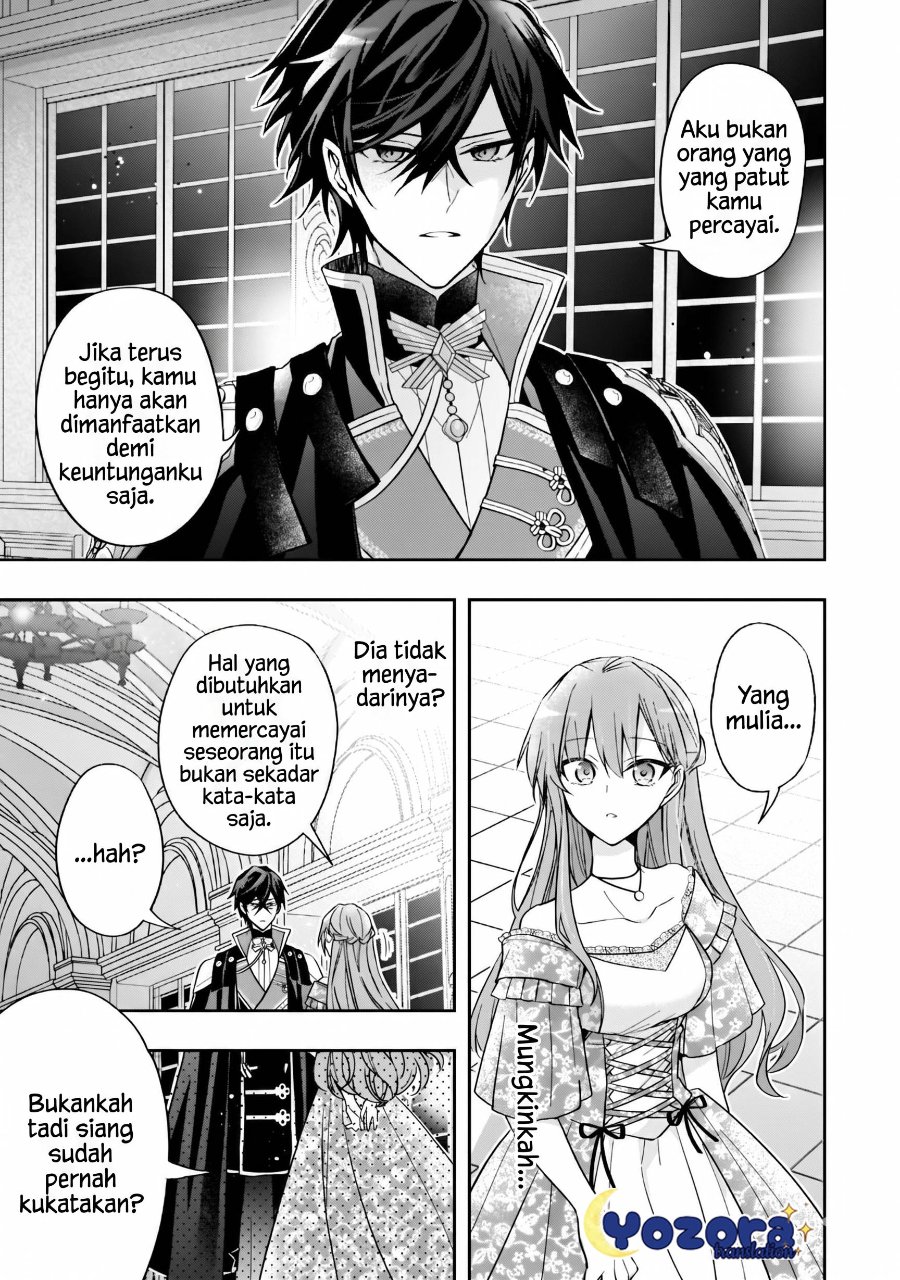 Halaman 36 dari Loop 7-kaime no Akuyaku Reijou wa, Moto Tekikoku de Jiyuu Kimama na Hanayome Seikatsu o Mankitsu Suru Chapter 36