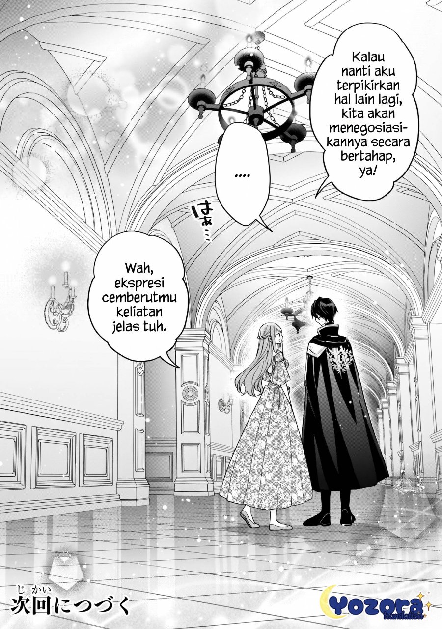 Halaman 41 dari Loop 7-kaime no Akuyaku Reijou wa, Moto Tekikoku de Jiyuu Kimama na Hanayome Seikatsu o Mankitsu Suru Chapter 36