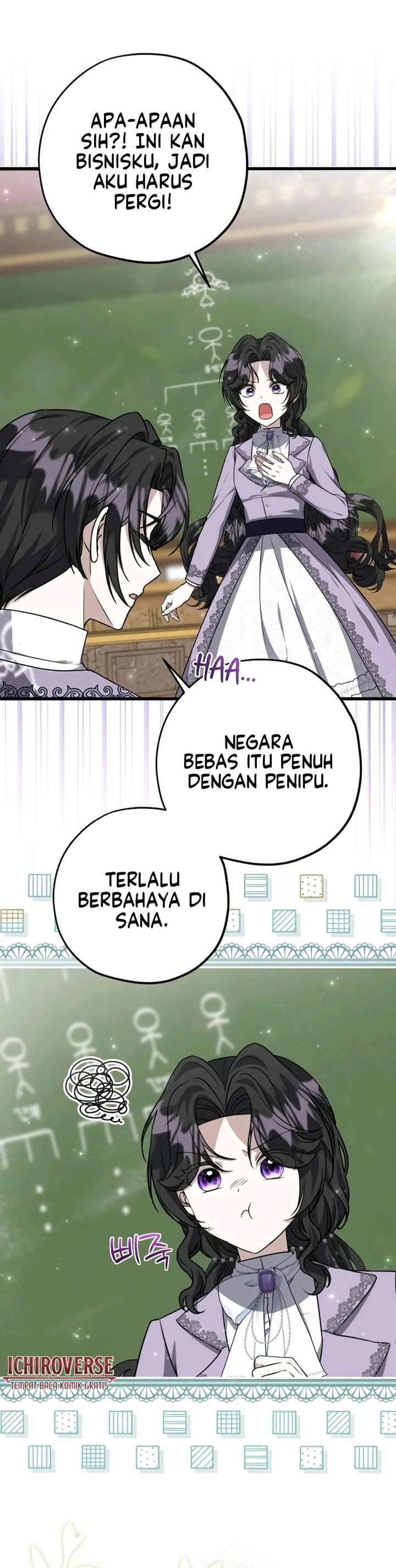 The Daughter of the Villain Plans To Run Away From Home chapter 80 halaman 22