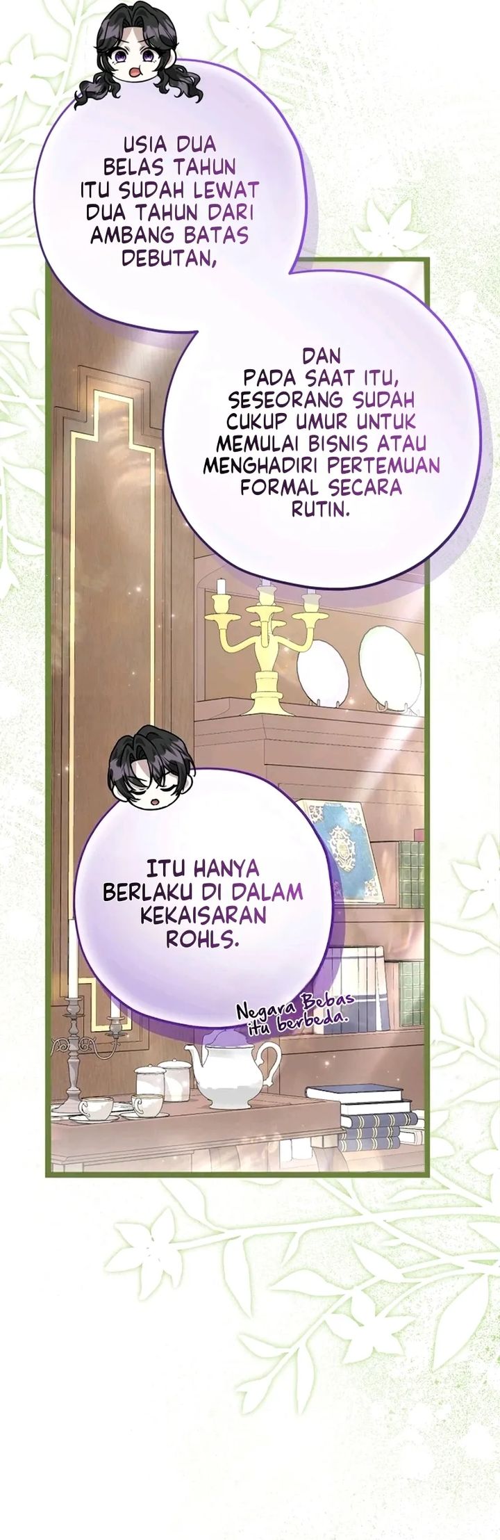 The Daughter of the Villain Plans To Run Away From Home chapter 80 halaman 23