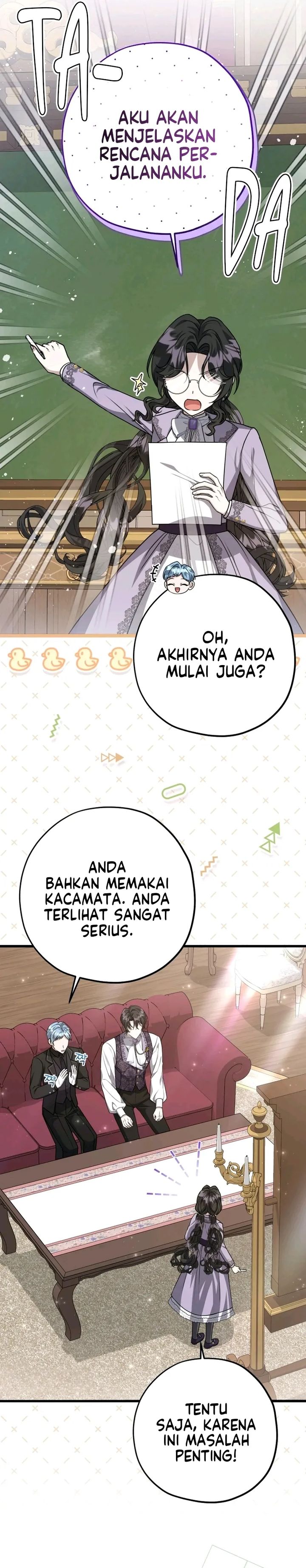 The Daughter of the Villain Plans To Run Away From Home chapter 80 halaman 7