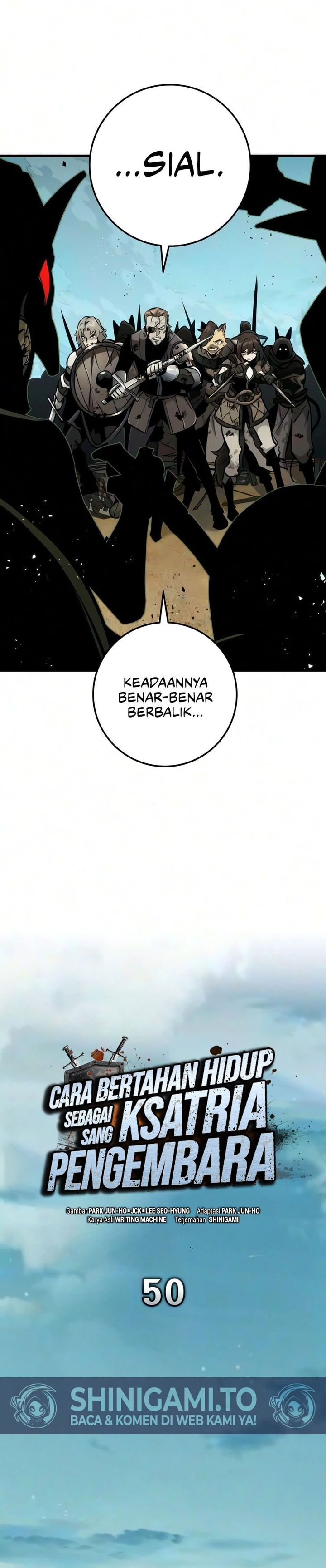 How to Survive as a Wandering Knight Chapter 50 – halaman 28