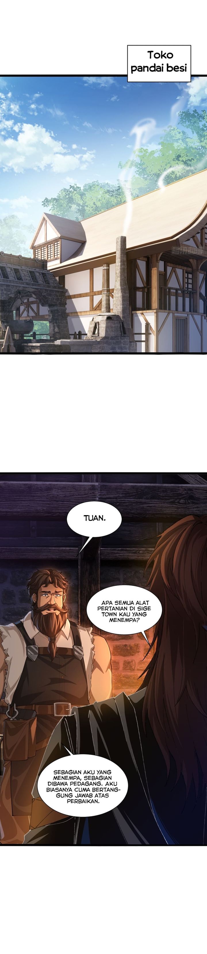 Halaman 18 dari They Told You to Farm, and You Became an Emperor? Chapter 6