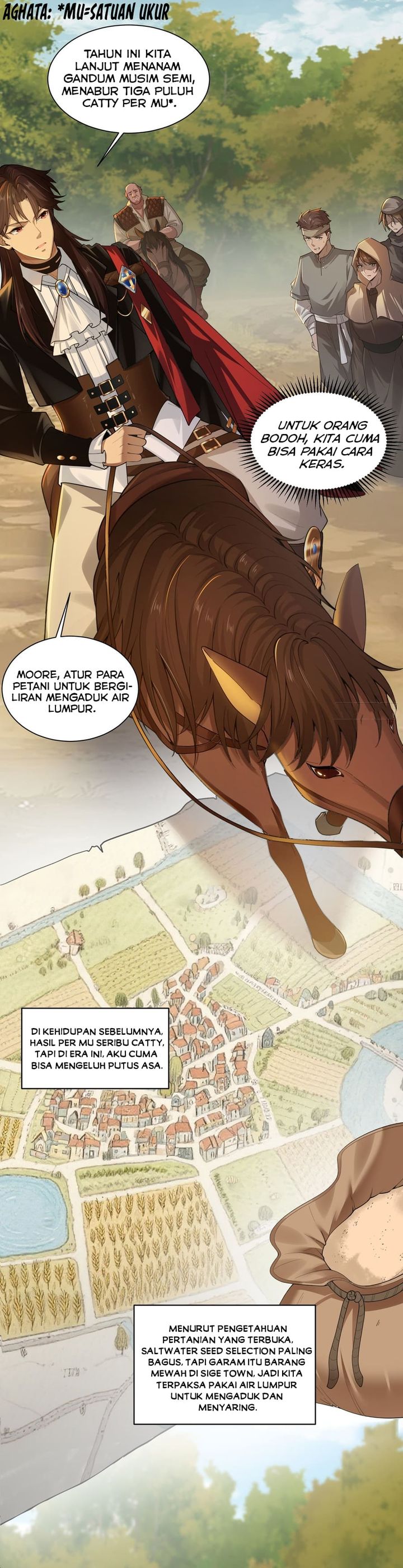 Halaman 2 dari They Told You to Farm, and You Became an Emperor? Chapter 6
