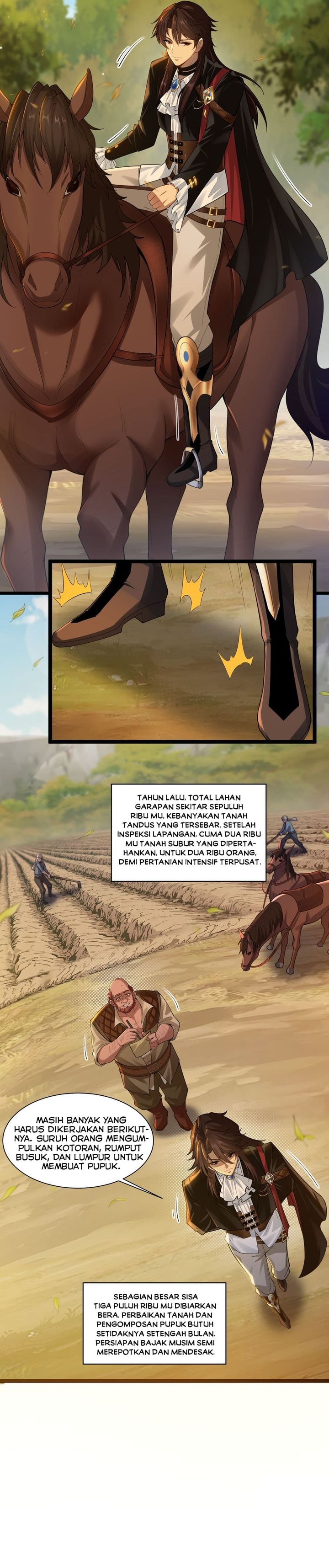 Halaman 4 dari They Told You to Farm, and You Became an Emperor? Chapter 6