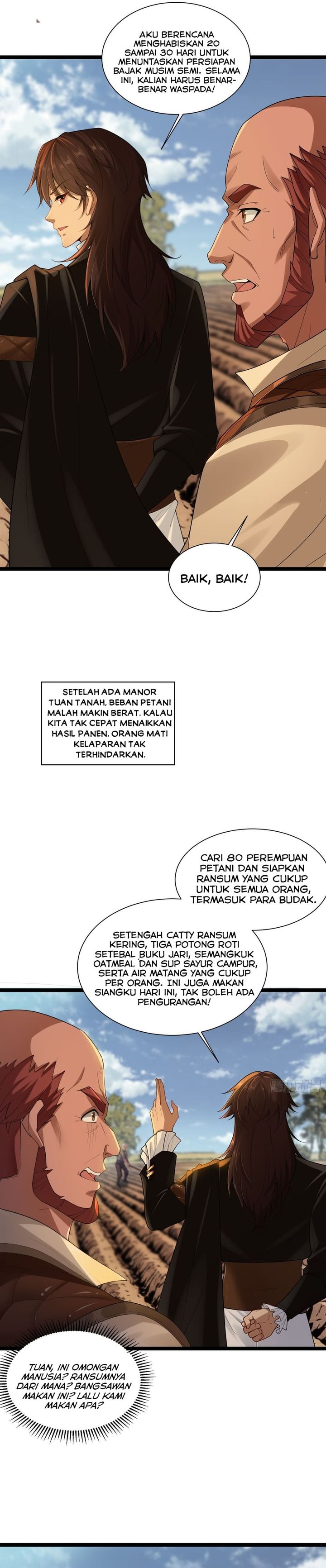 Halaman 5 dari They Told You to Farm, and You Became an Emperor? Chapter 6