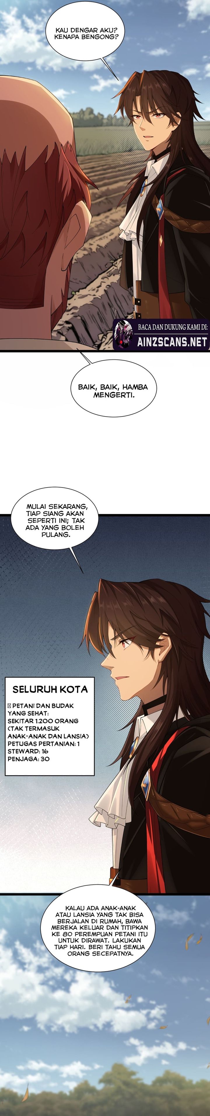 Halaman 6 dari They Told You to Farm, and You Became an Emperor? Chapter 6