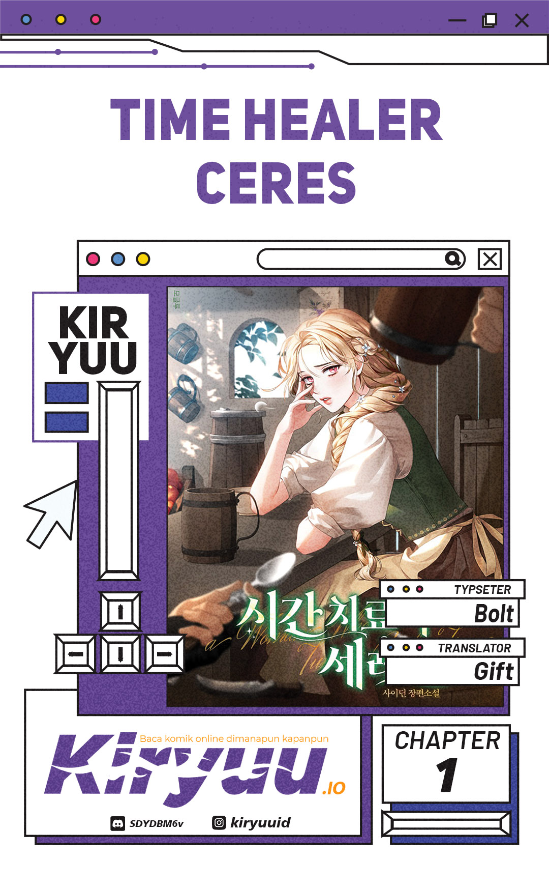Halaman 1 dari Time Healer Ceres Chapter 1