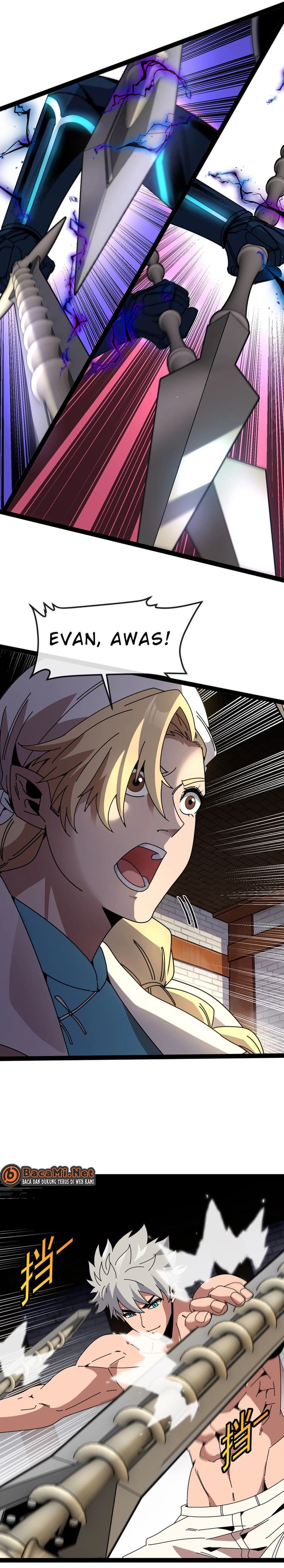 Halaman 14 dari Titan Forge Chapter 10