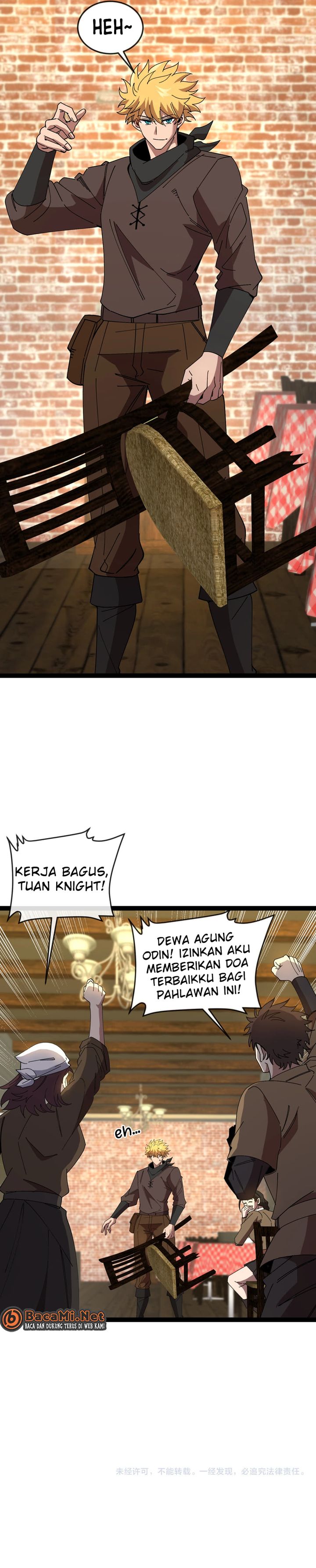 Halaman 23 dari Titan Forge Chapter 12