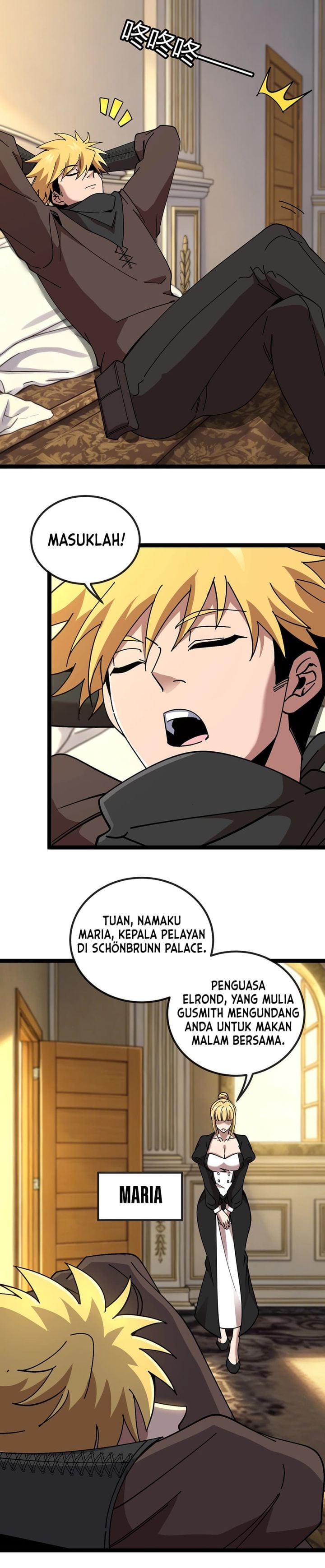 Halaman 18 dari Titan Forge Chapter 15