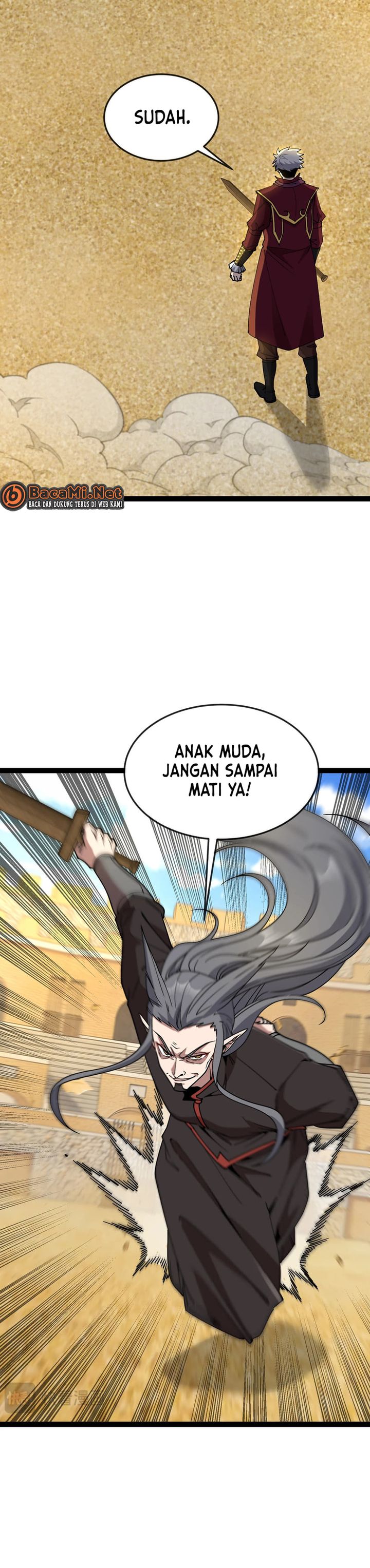 Halaman 15 dari Titan Forge Chapter 16