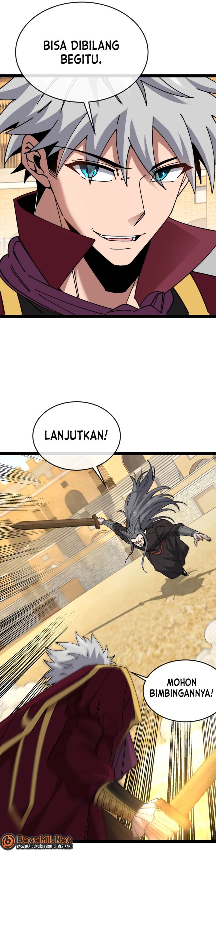 Halaman 18 dari Titan Forge Chapter 16