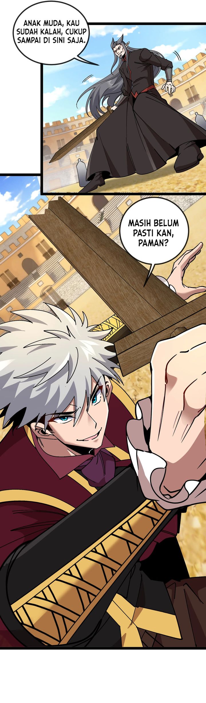 Halaman 20 dari Titan Forge Chapter 16