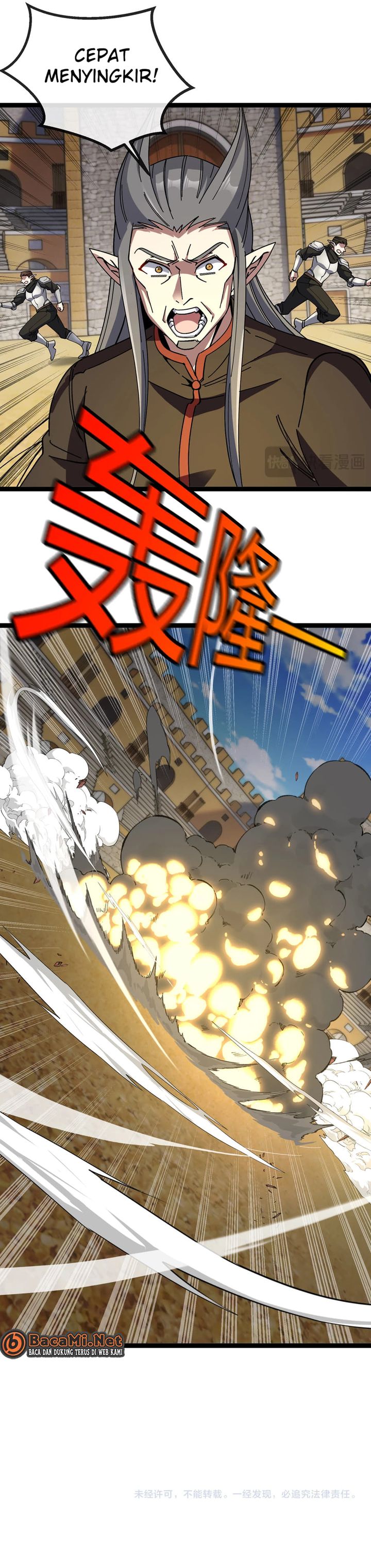 Halaman 22 dari Titan Forge Chapter 16