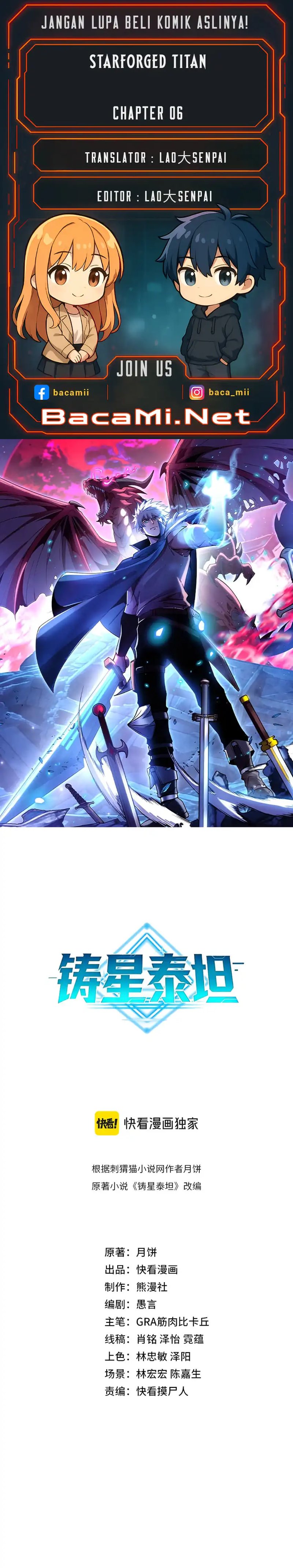 Halaman 1 dari Titan Forge - Chapter 6