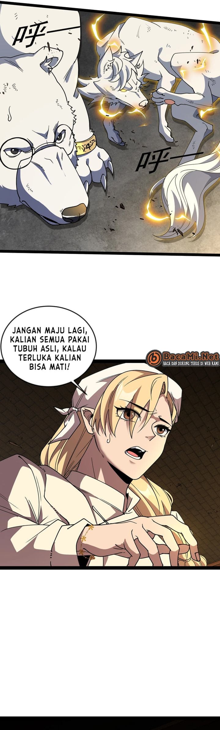 Halaman 14 dari Titan Forge Chapter 9