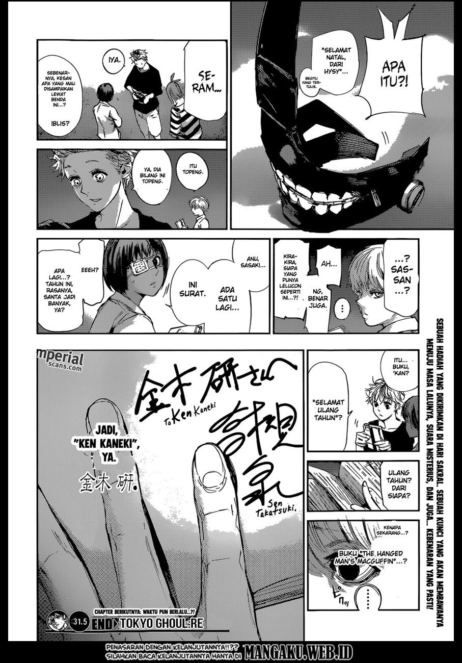 Halaman 25 dari Tokyo Ghoul:re Chapter 31.5