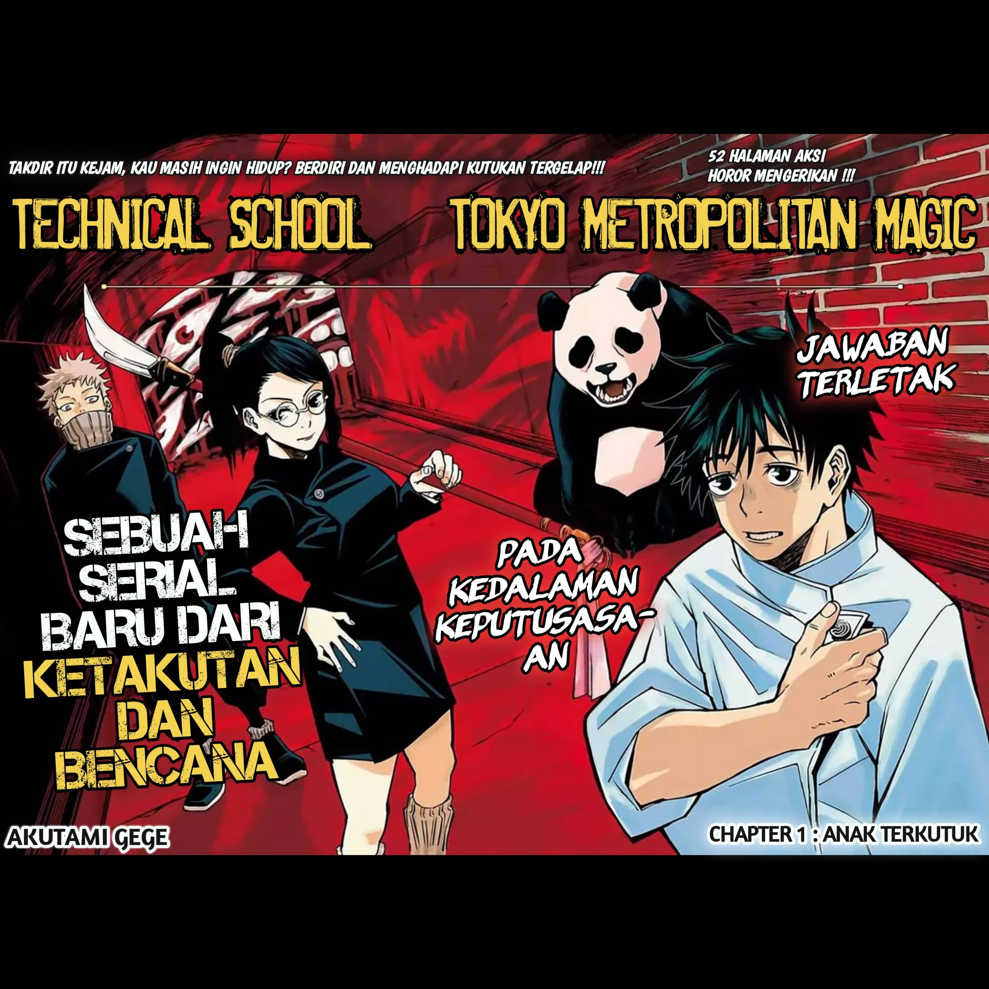 Halaman 2 dari Jujutsu Kaisen 0: Toukyou Toritsu Jujutsu Koutou Senmon Gakkou Chapter 1