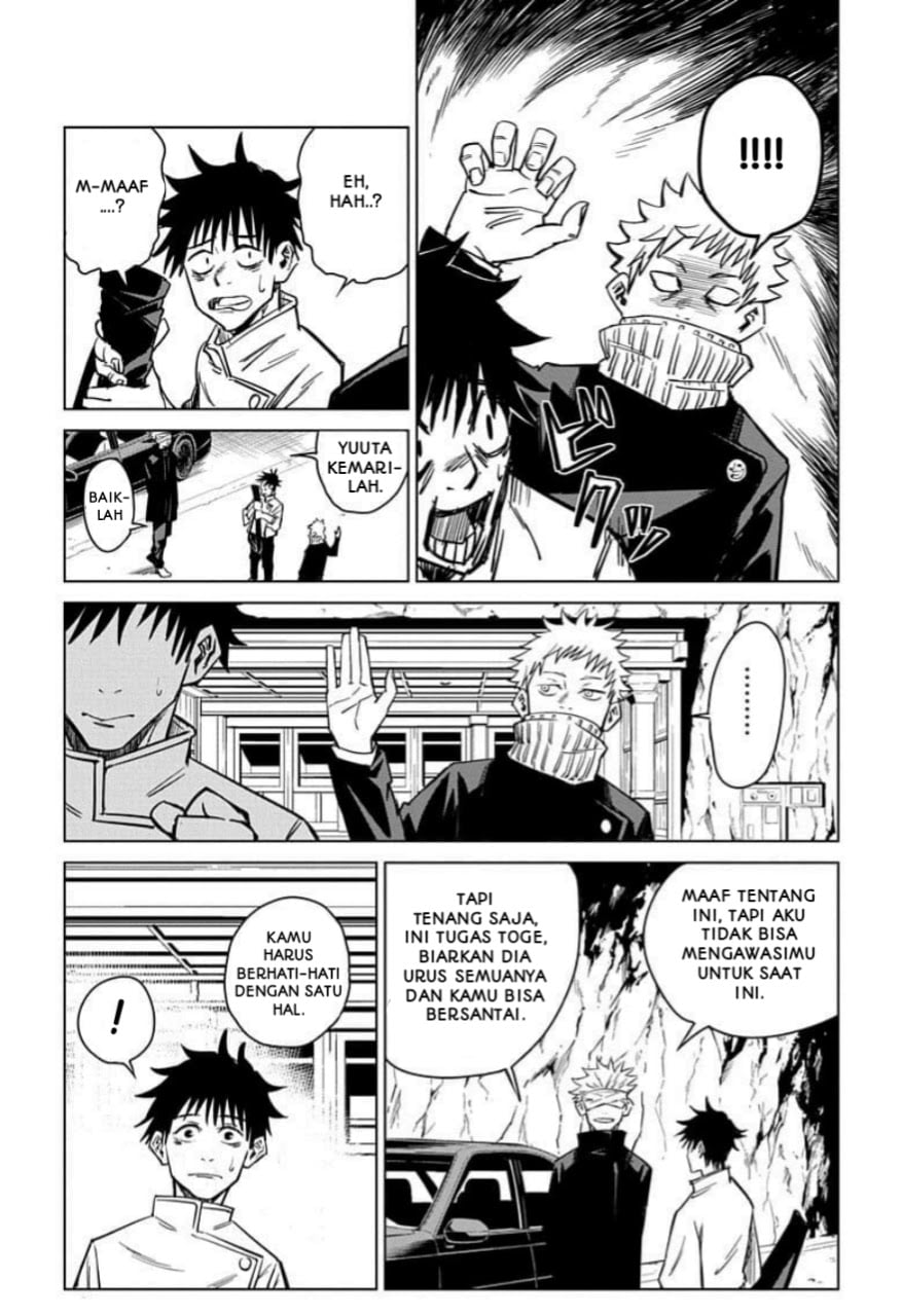 Halaman 16 dari Jujutsu Kaisen 0: Toukyou Toritsu Jujutsu Koutou Senmon Gakkou Chapter 2