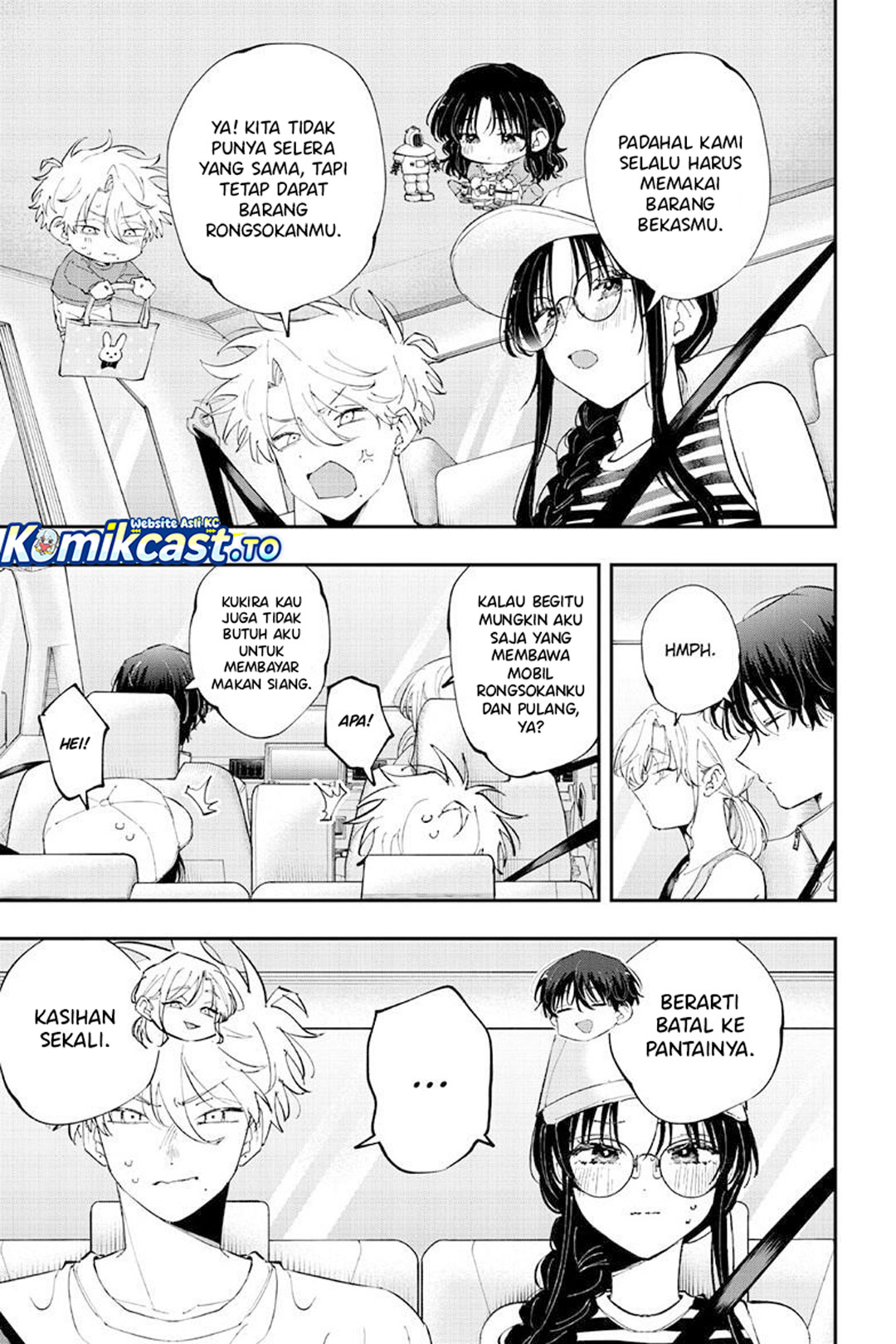 Tonari no Seki no Yatsu ga Souiu Me de Mitekuru chapter 99 halaman 8