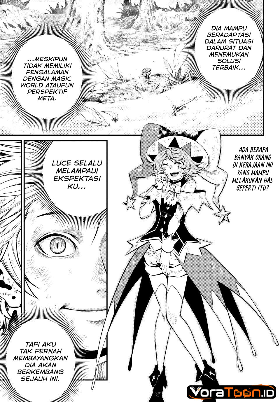 Halaman 10 dari Tsuihou Sareta Tenshou Juu Kishi wa Game Chishiki de Musou Suru Chapter 178