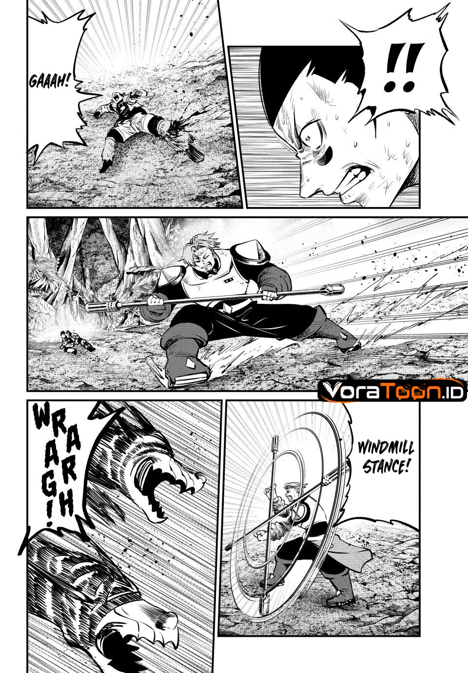 Halaman 15 dari Tsuihou Sareta Tenshou Juu Kishi wa Game Chishiki de Musou Suru Chapter 178