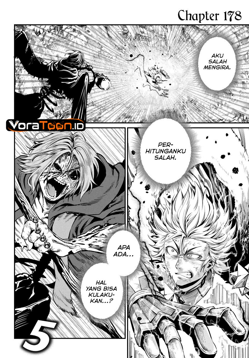 Halaman 3 dari Tsuihou Sareta Tenshou Juu Kishi wa Game Chishiki de Musou Suru Chapter 178